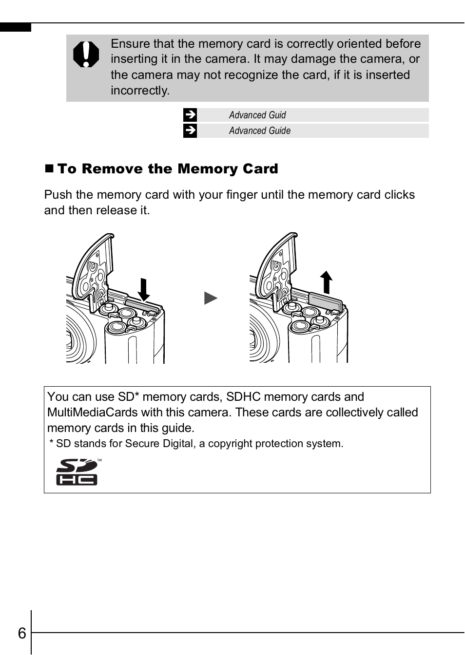 Canon A630 User Manual | Page 8 / 36