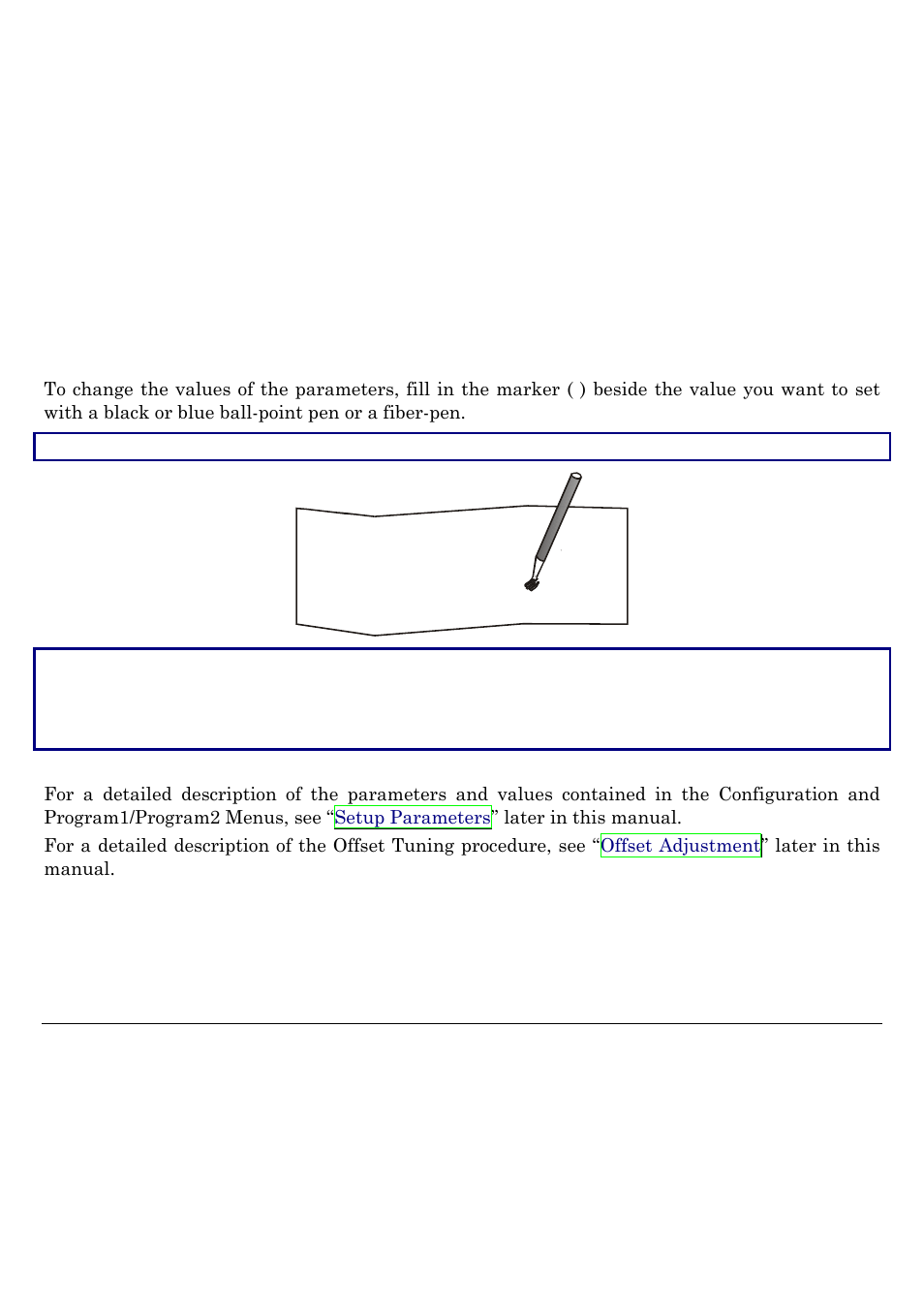 Filling in the printer setup forms | Compuprint SP40 User Manual | Page 32 / 72