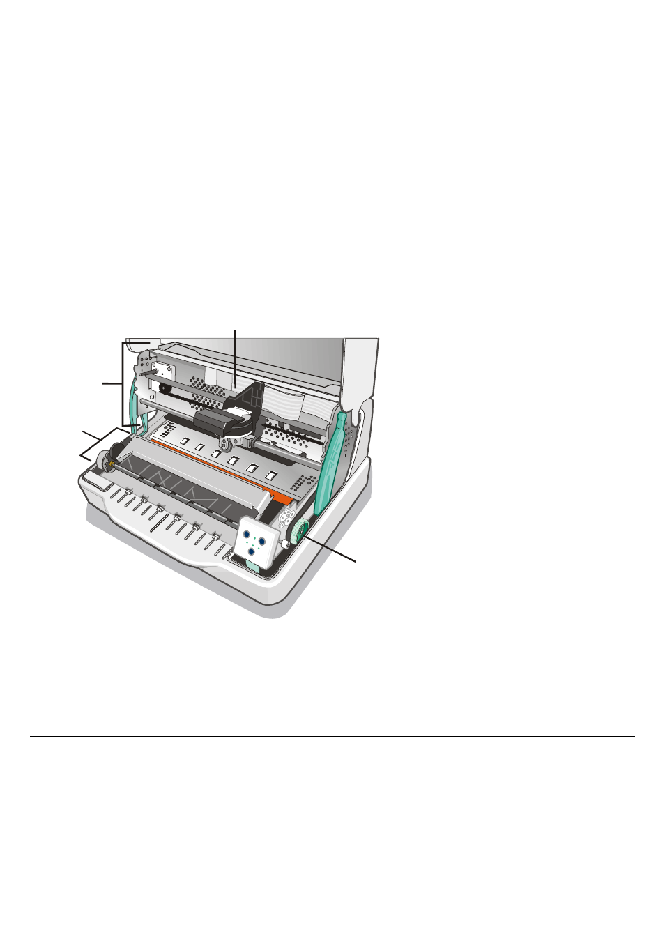 Inside view | Compuprint SP40 User Manual | Page 9 / 72