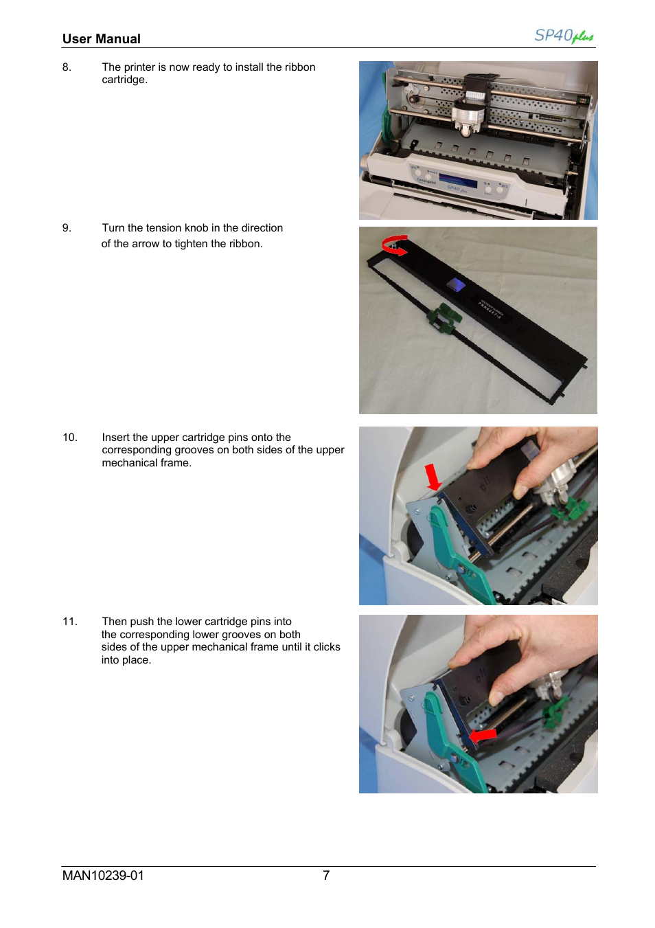 Compuprint SP40 plus User Manual | Page 12 / 52