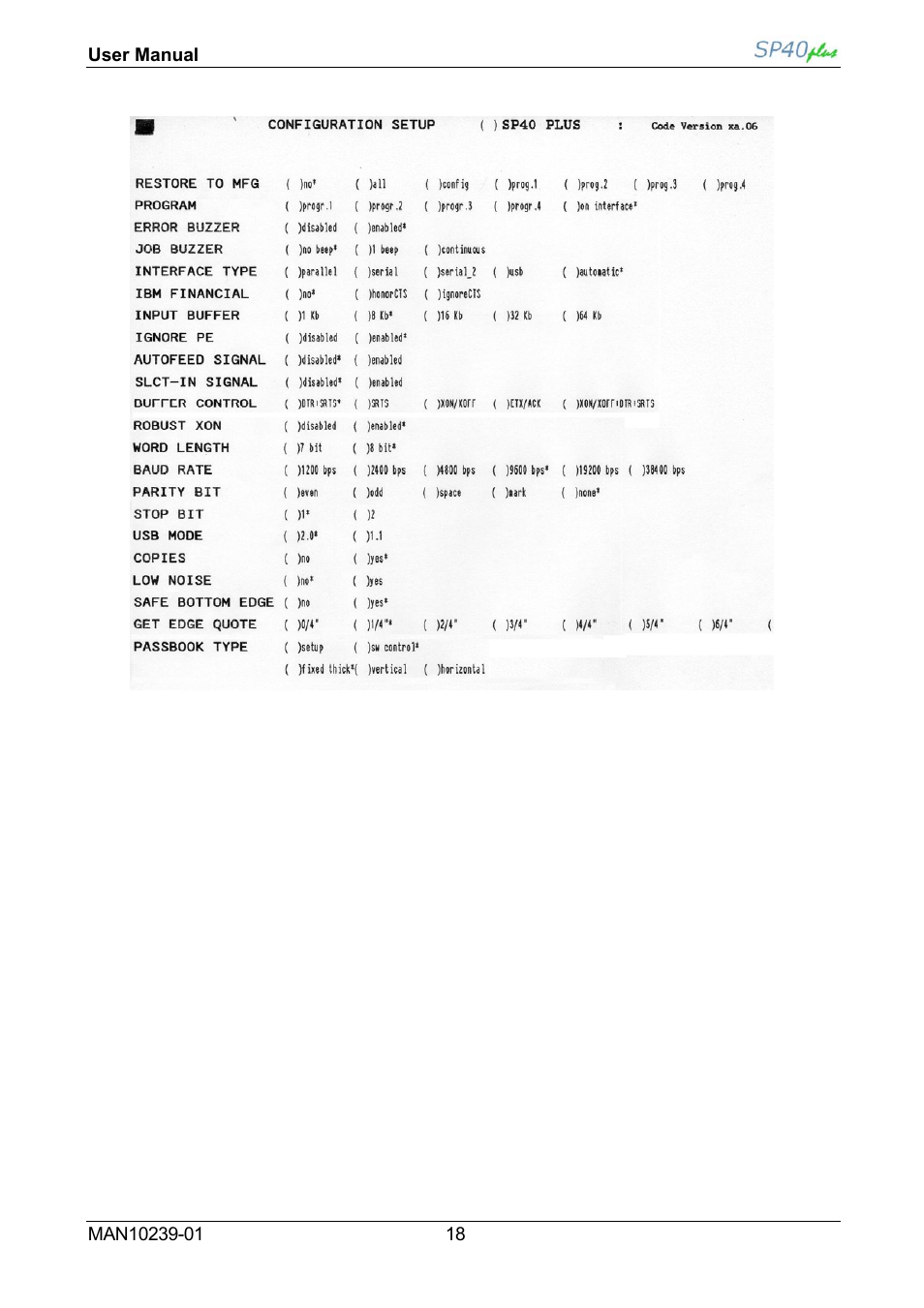 Compuprint SP40 plus User Manual | Page 23 / 52