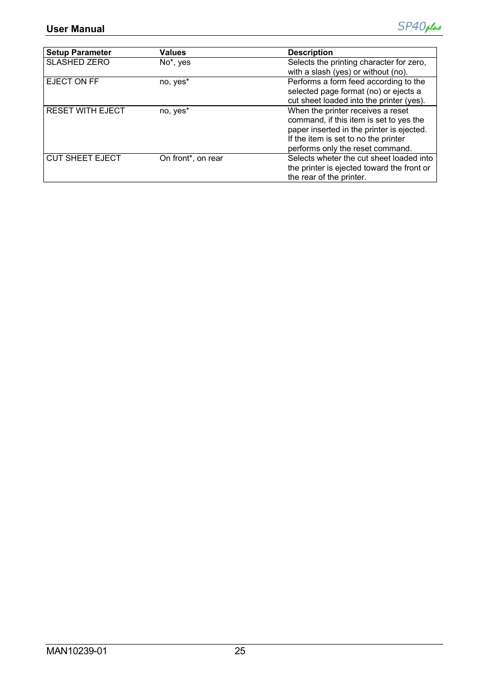 Compuprint SP40 plus User Manual | Page 30 / 52