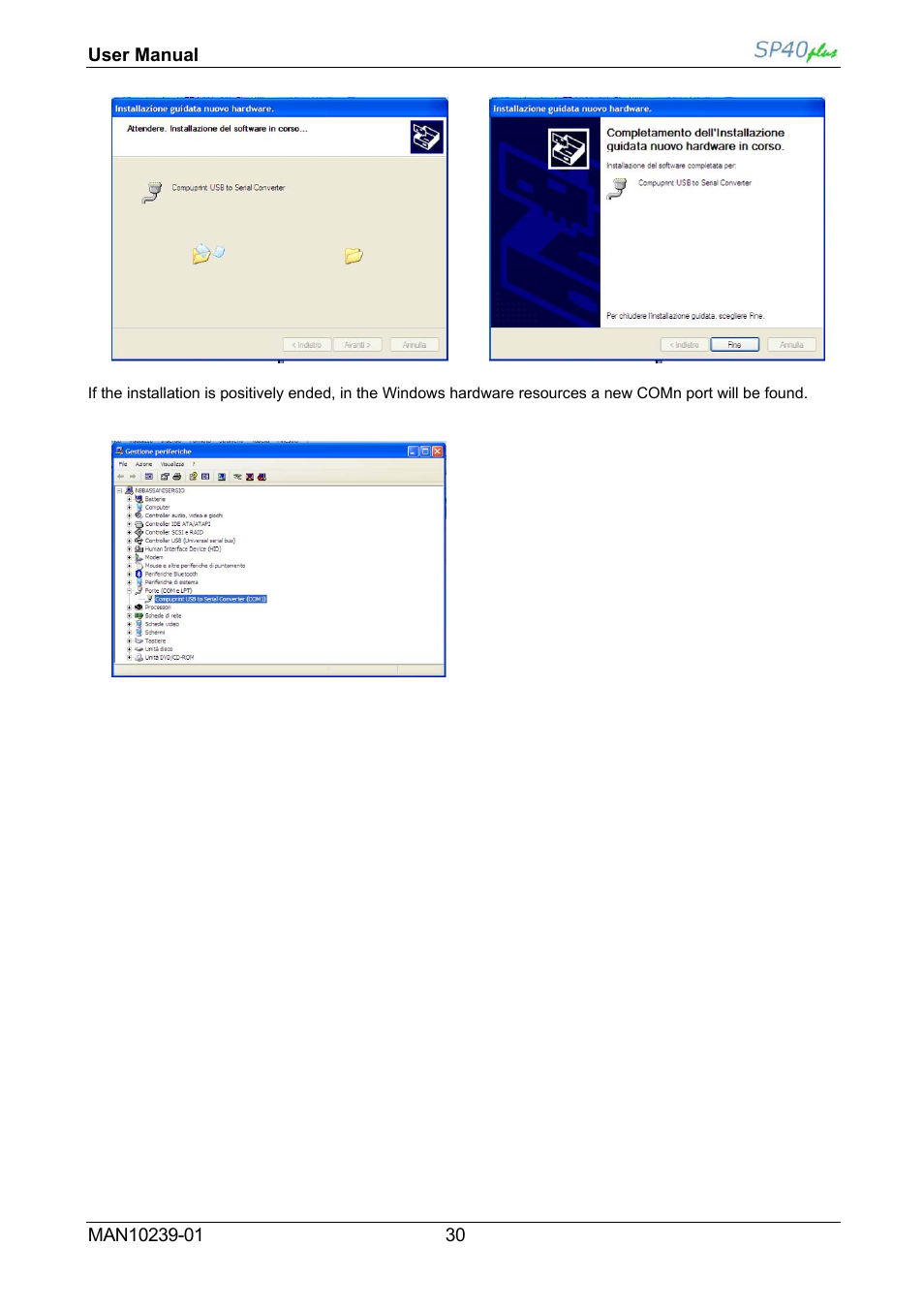 Compuprint SP40 plus User Manual | Page 35 / 52