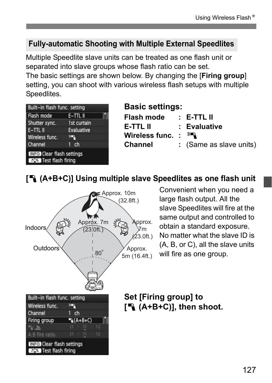 Basic settings | Canon EOS 7D User Manual | Page 127 / 292