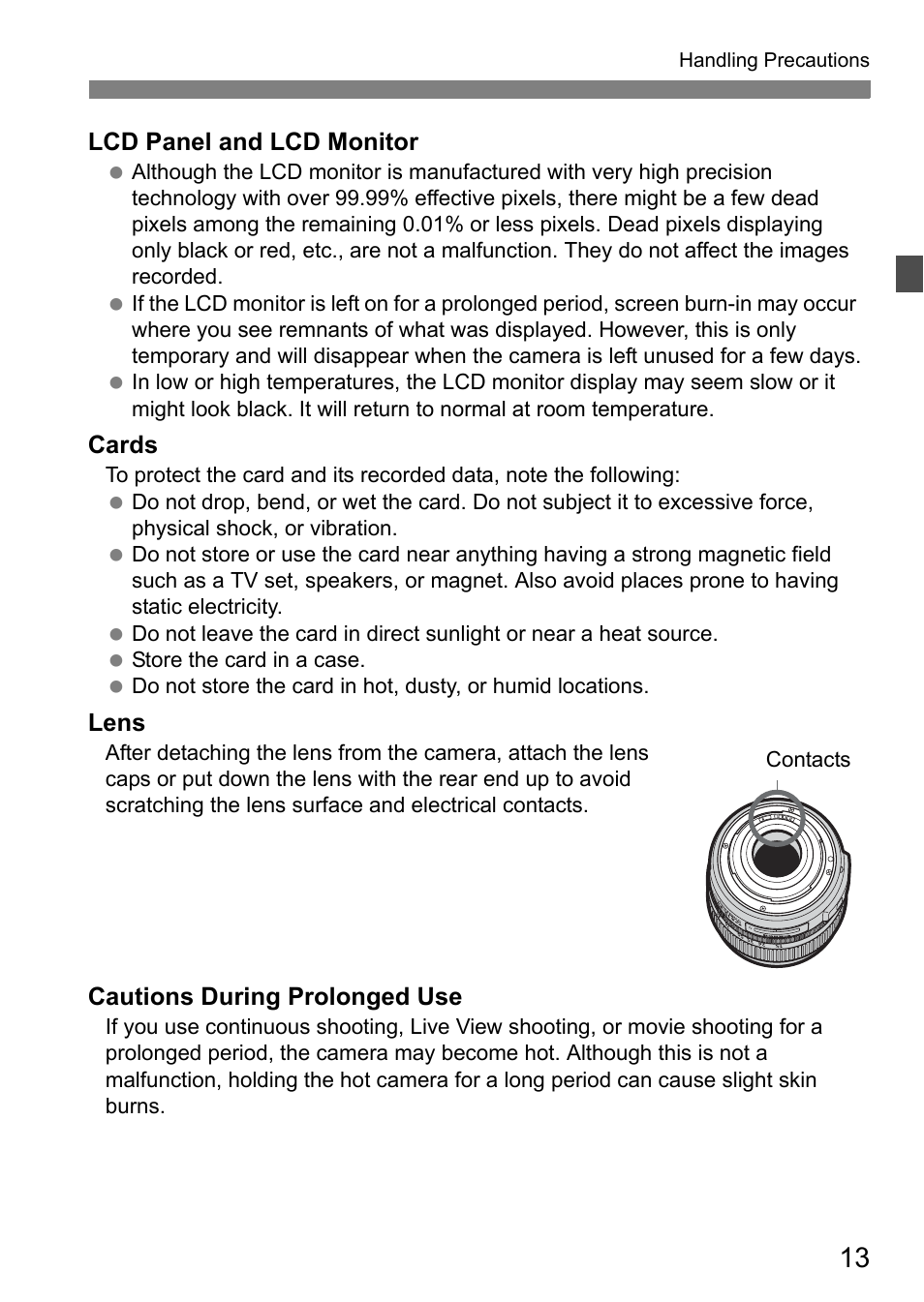 Canon EOS 7D User Manual | Page 13 / 292