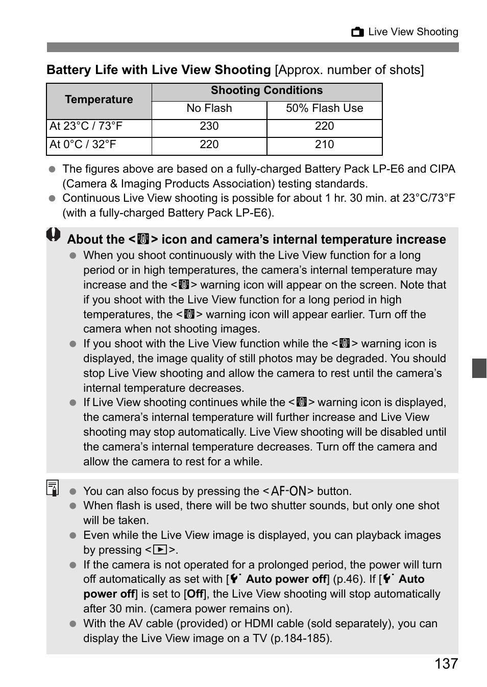 Canon EOS 7D User Manual | Page 137 / 292