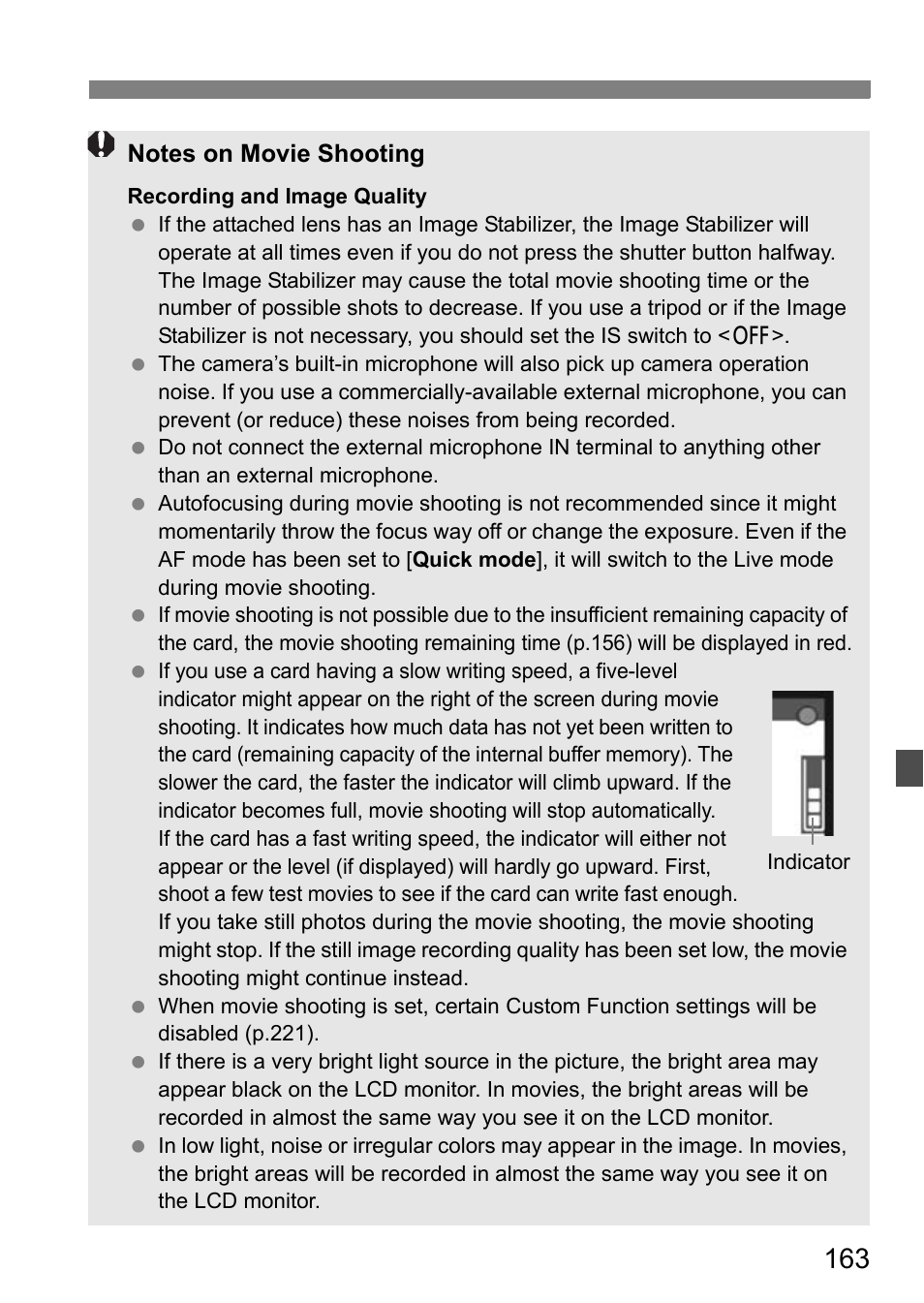 Canon EOS 7D User Manual | Page 163 / 292