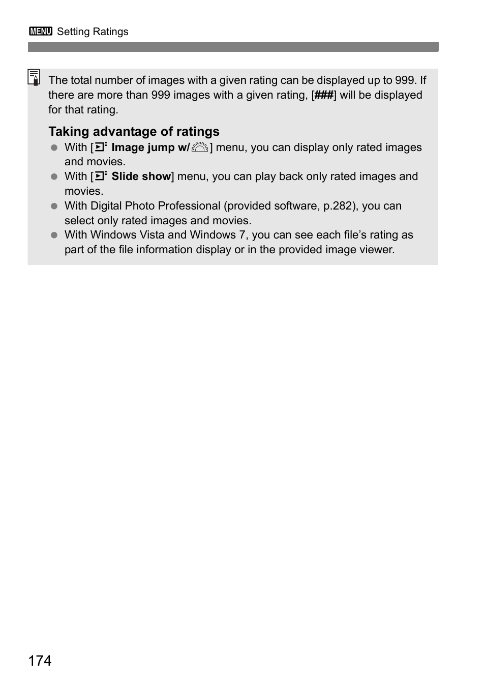 Canon EOS 7D User Manual | Page 174 / 292