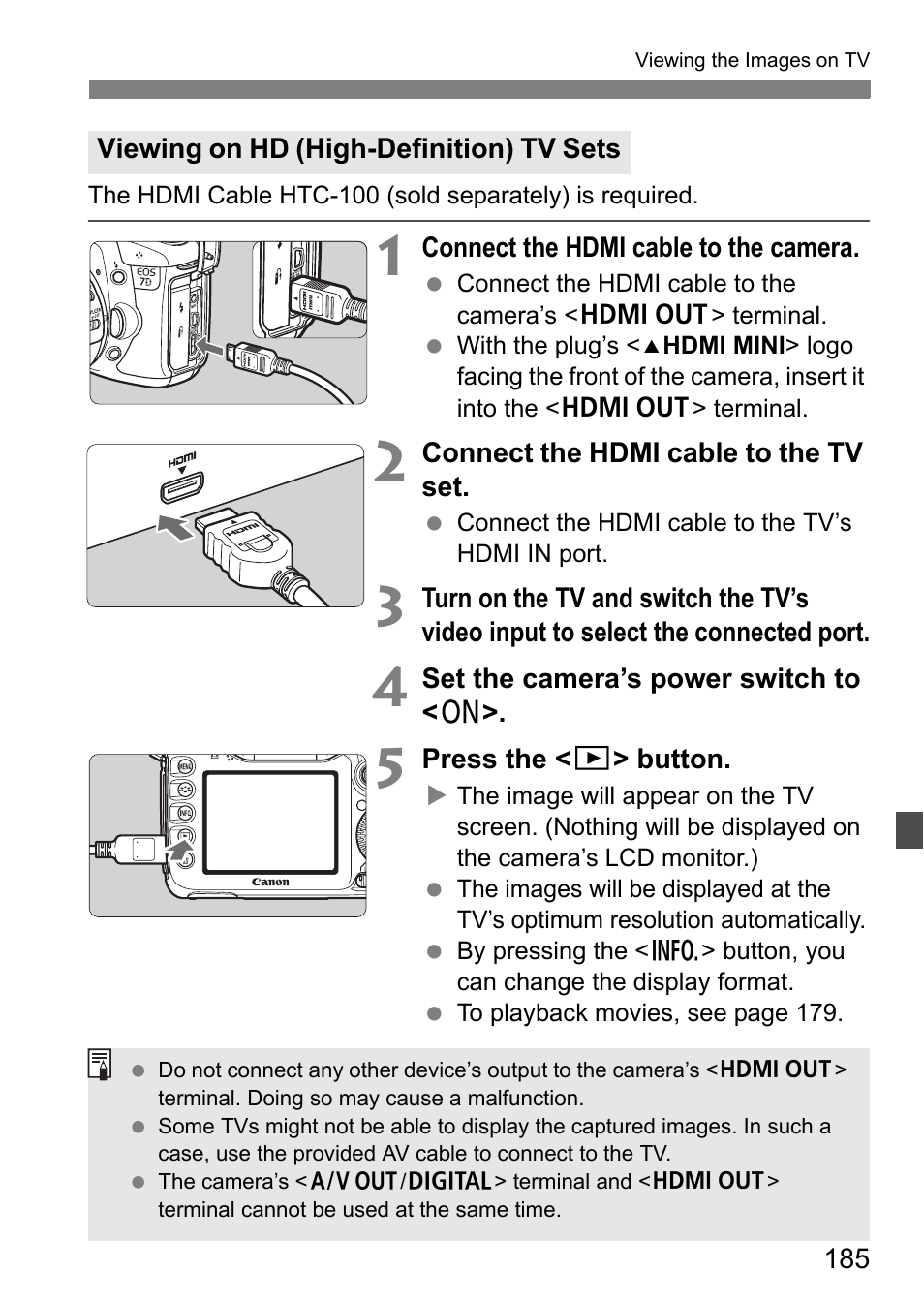 Canon EOS 7D User Manual | Page 185 / 292