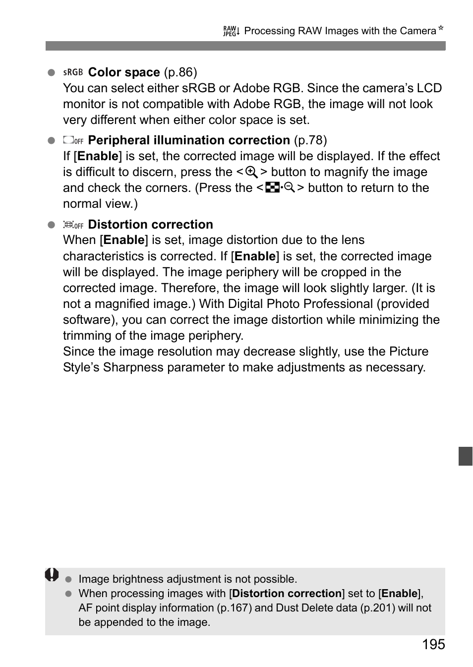 Canon EOS 7D User Manual | Page 195 / 292