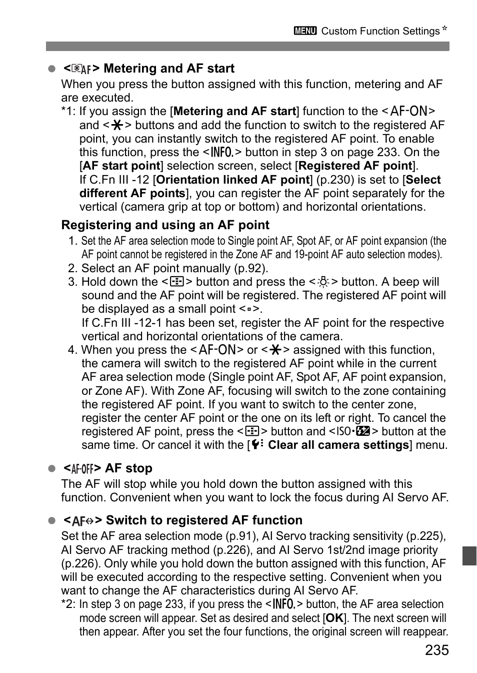 Canon EOS 7D User Manual | Page 235 / 292