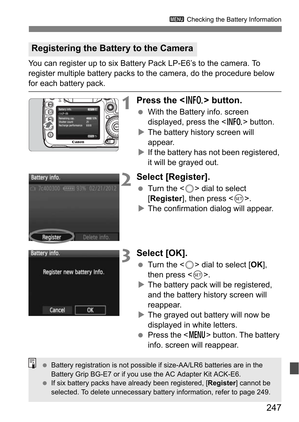 Canon EOS 7D User Manual | Page 247 / 292