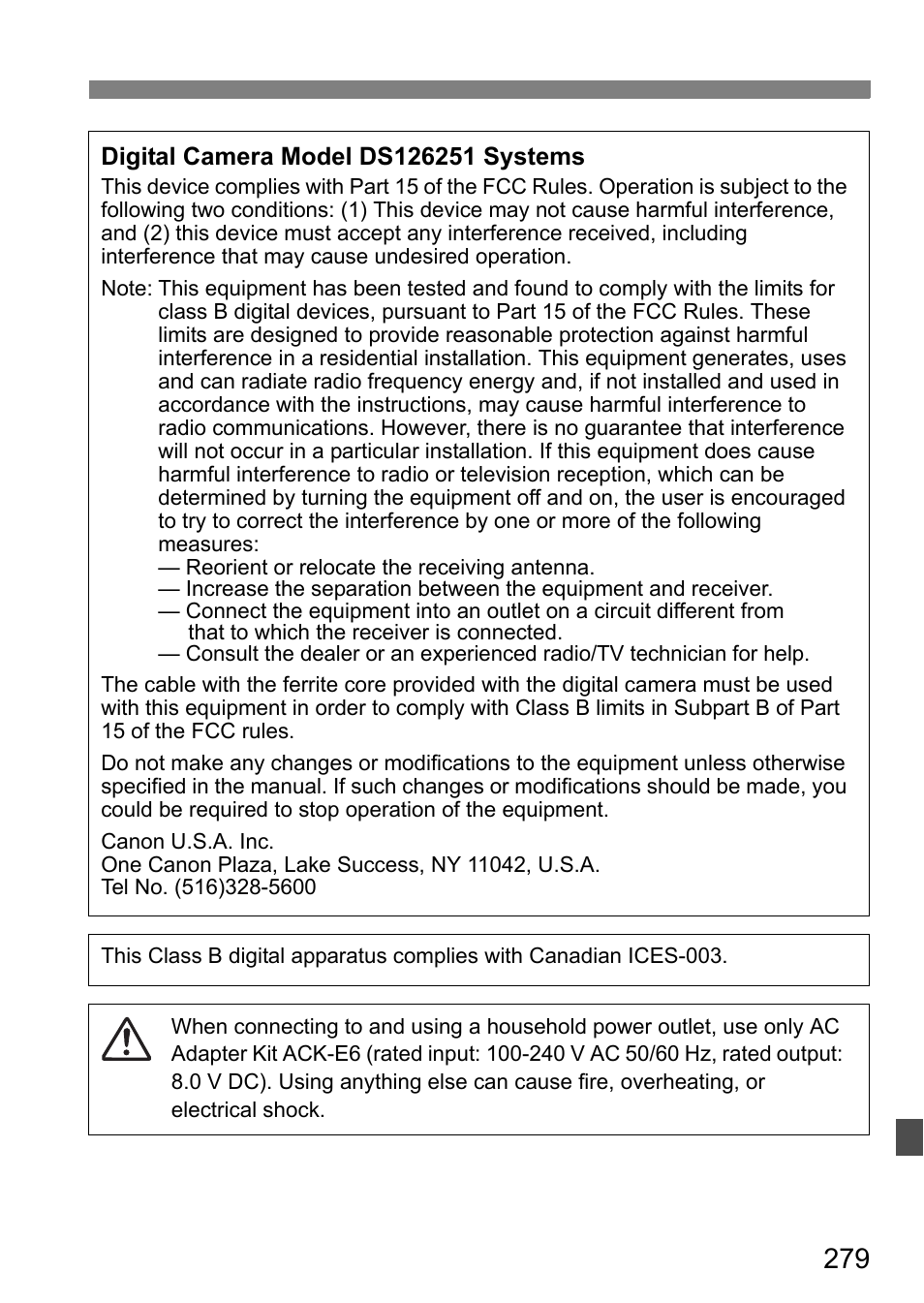 Canon EOS 7D User Manual | Page 279 / 292