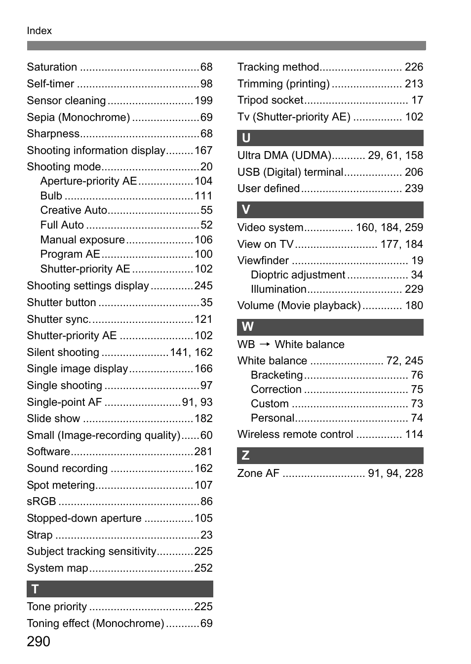 Canon EOS 7D User Manual | Page 290 / 292