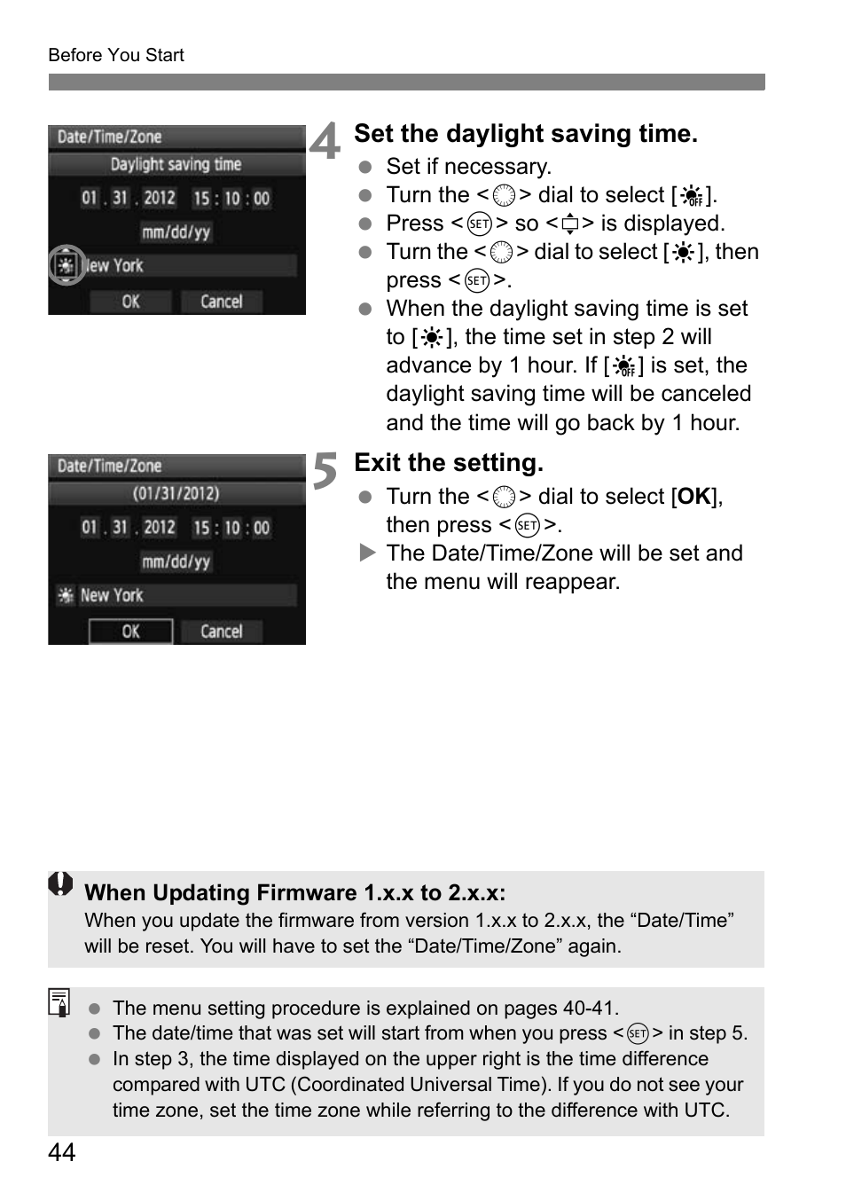 Canon EOS 7D User Manual | Page 44 / 292