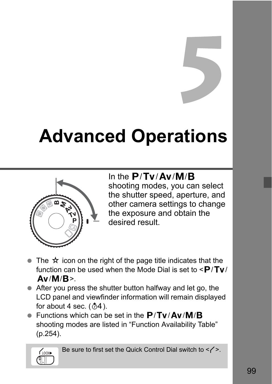 Advanced operations | Canon EOS 7D User Manual | Page 99 / 292