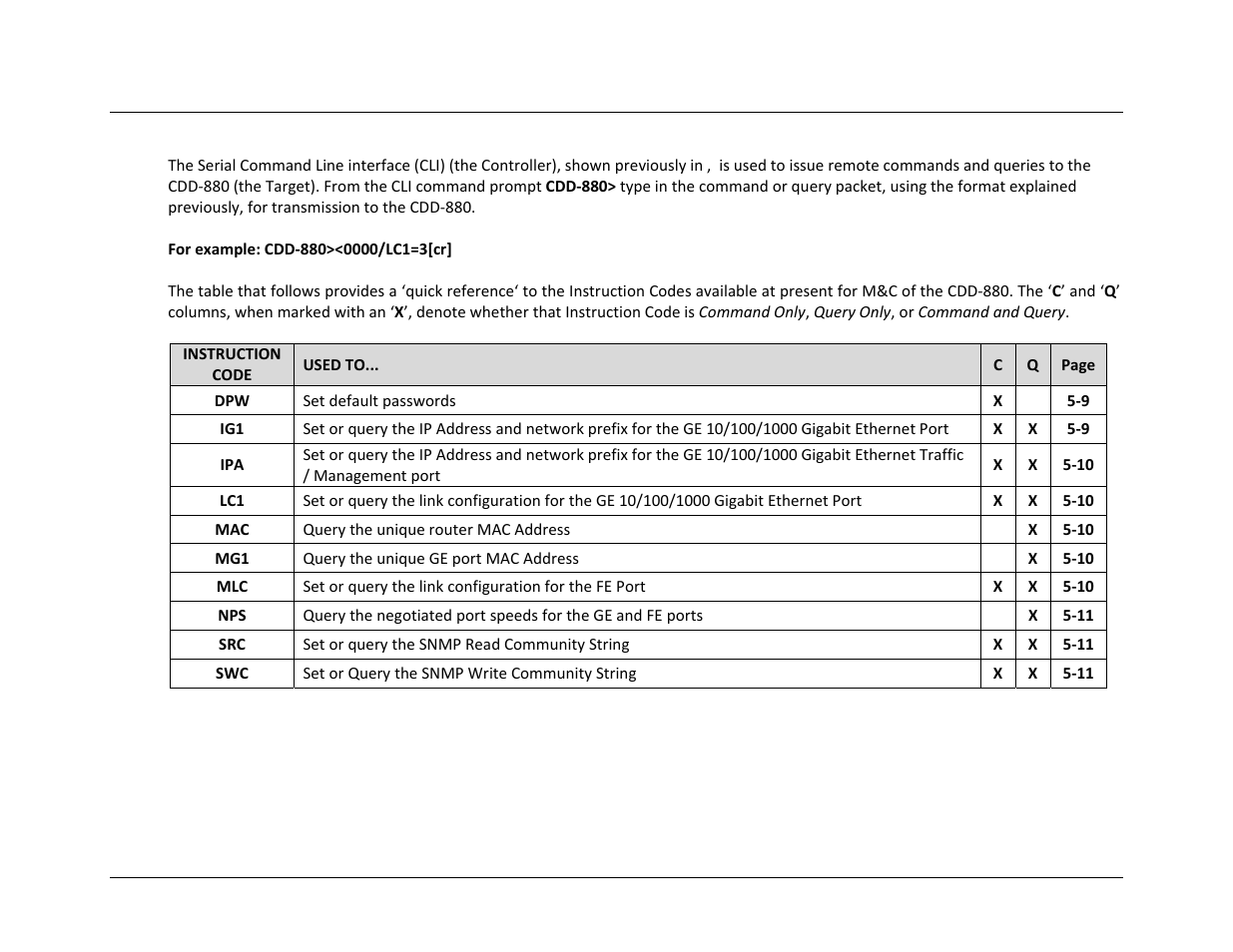 3 remote commands and queries | Comtech EF Data CDD-880 User Manual | Page 108 / 124