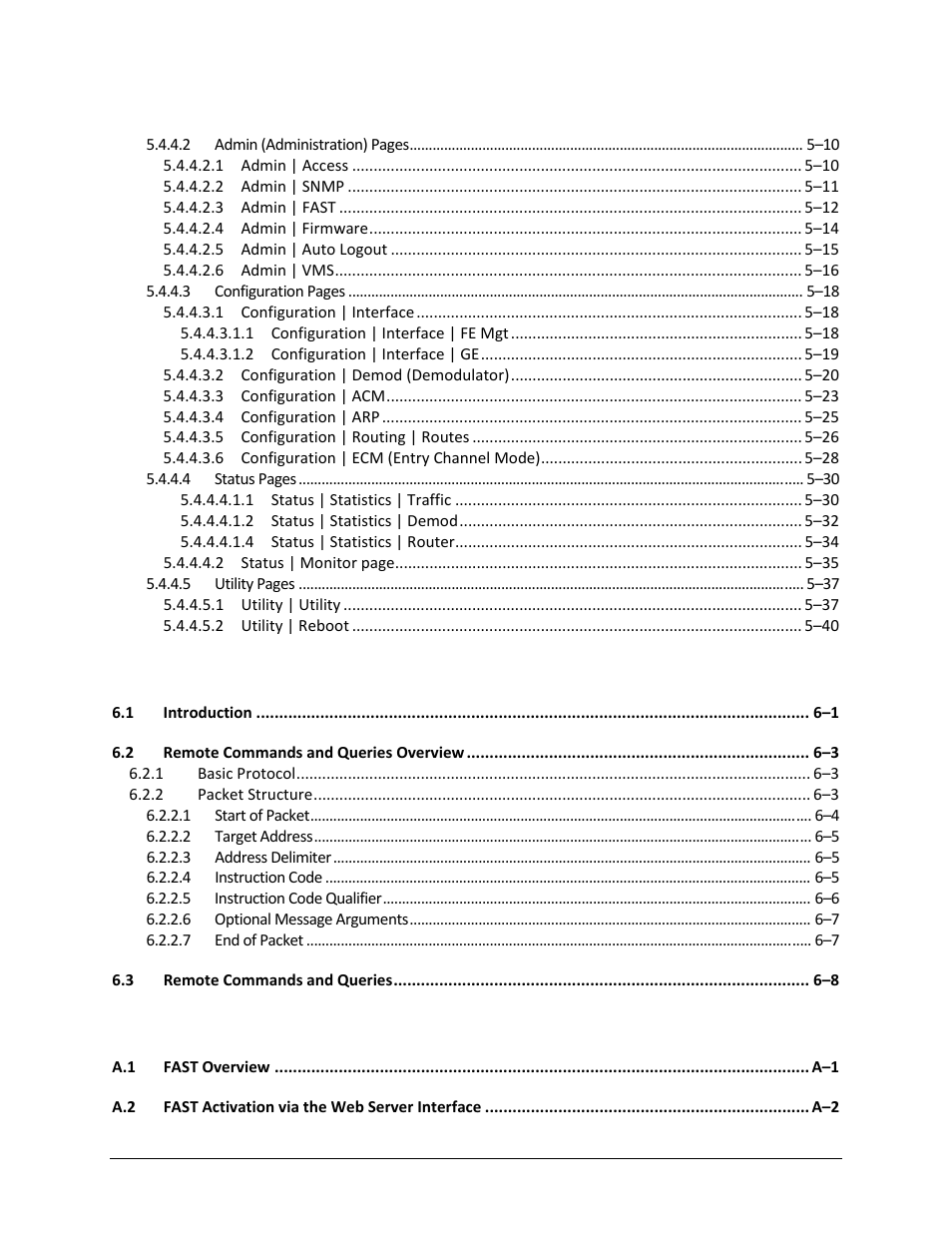 Comtech EF Data CDD-880 User Manual | Page 8 / 124