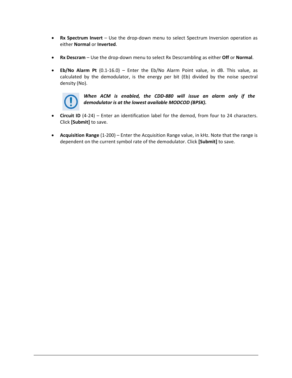 Comtech EF Data CDD-880 User Manual | Page 82 / 124