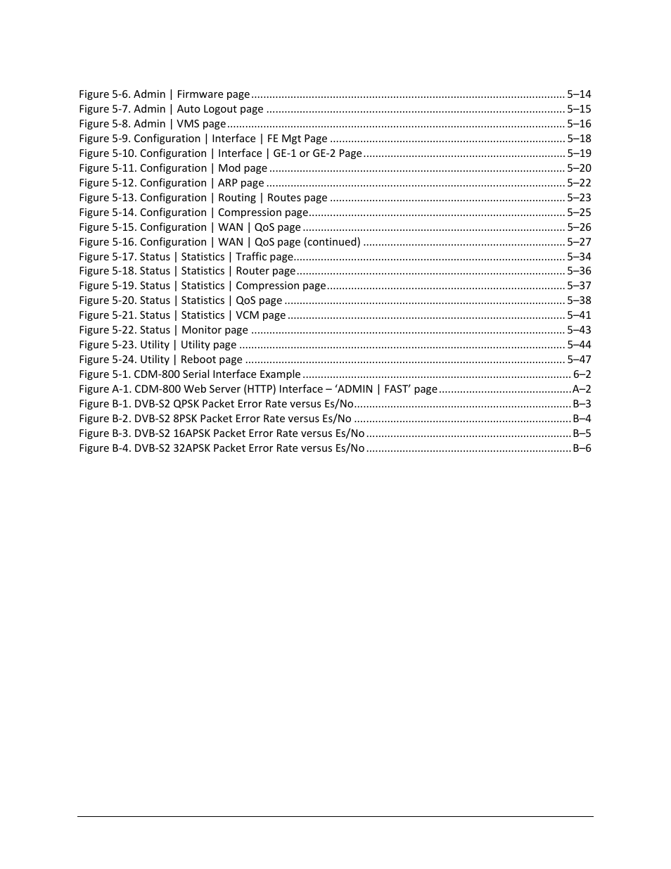 Comtech EF Data CDM-800 User Manual | Page 10 / 130