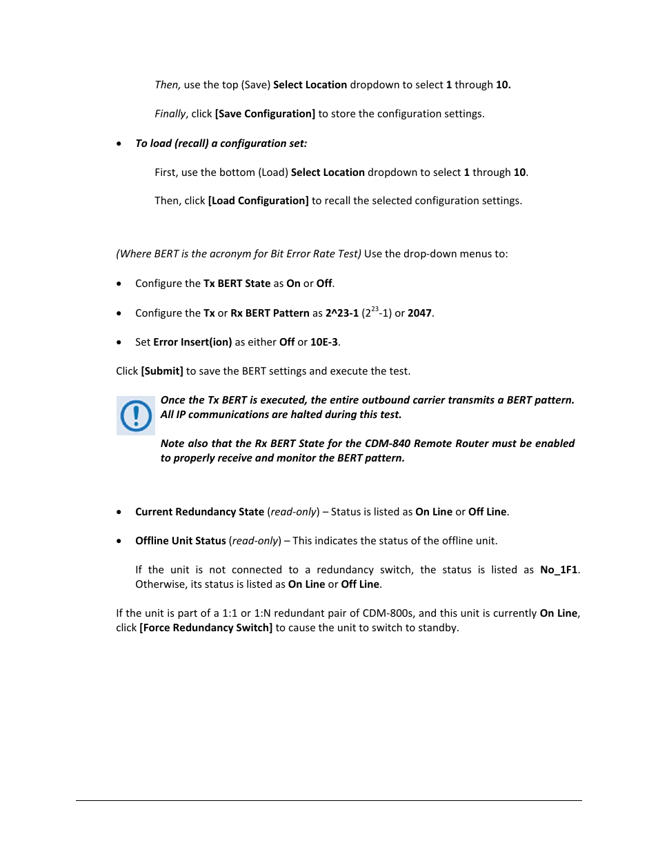 Comtech EF Data CDM-800 User Manual | Page 106 / 130