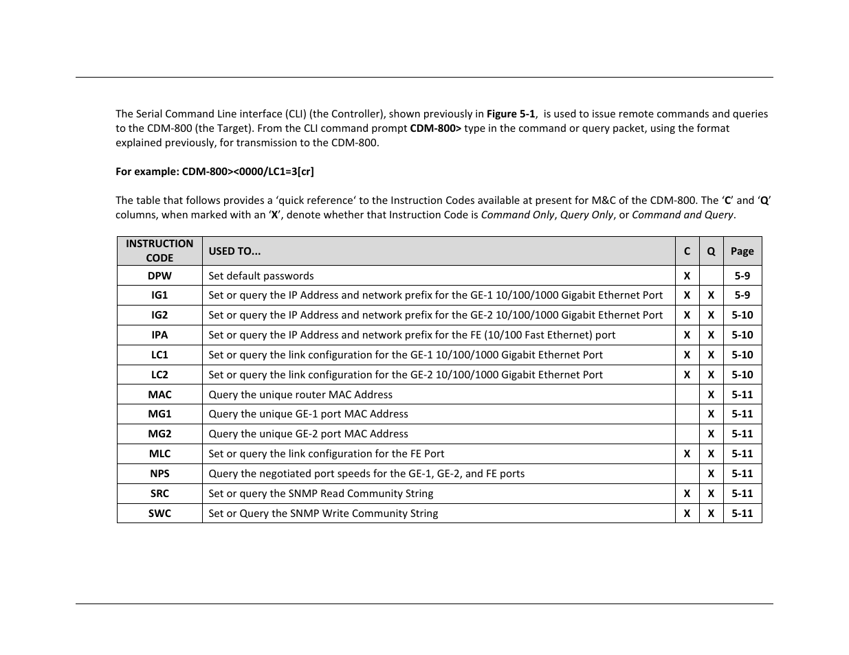 3 remote commands and queries | Comtech EF Data CDM-800 User Manual | Page 116 / 130