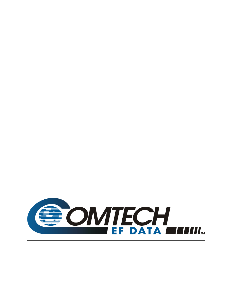 Back cover | Comtech EF Data CDM-800 User Manual | Page 130 / 130