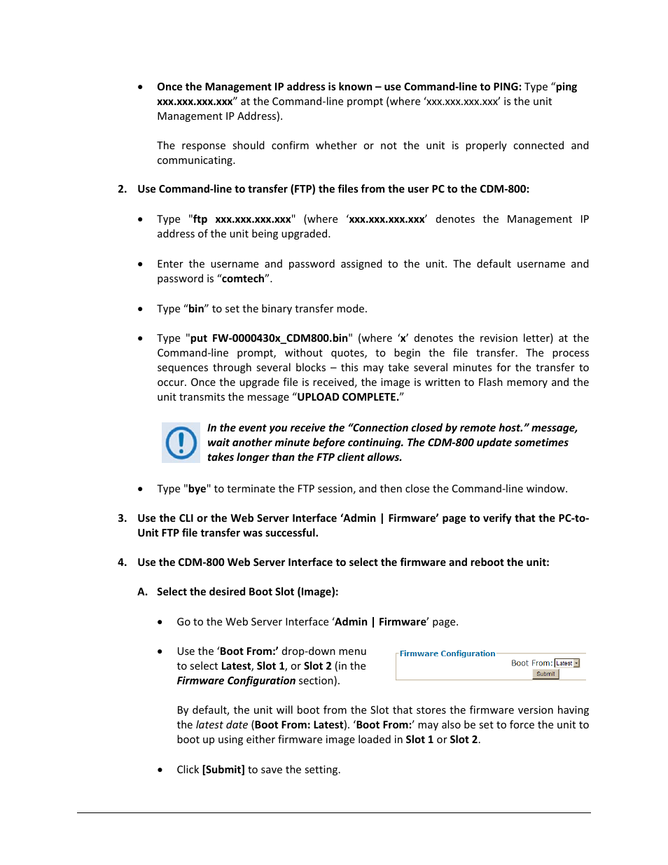 Comtech EF Data CDM-800 User Manual | Page 59 / 130