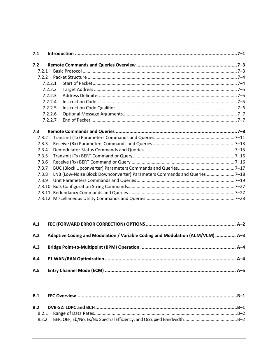 Comtech EF Data CDM-840 User Manual | Page 11 / 244