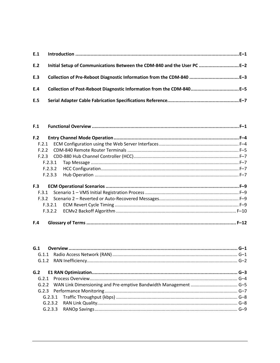 Comtech EF Data CDM-840 User Manual | Page 13 / 244