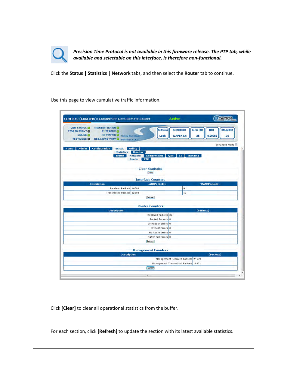 Comtech EF Data CDM-840 User Manual | Page 132 / 244