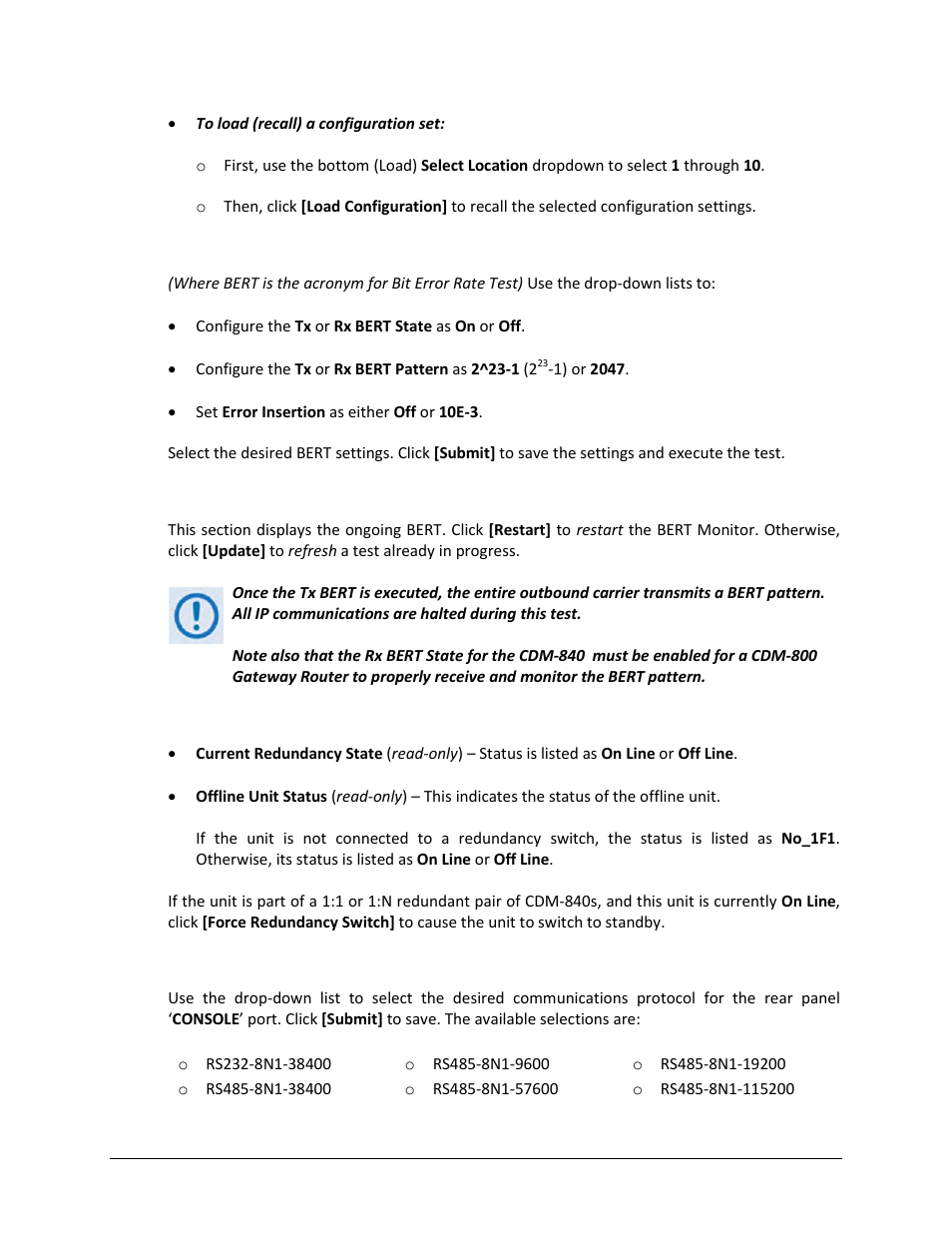 Comtech EF Data CDM-840 User Manual | Page 145 / 244