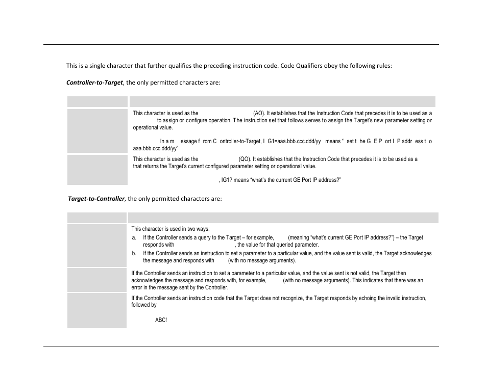 5 instruction code qualifier | Comtech EF Data CDM-840 User Manual | Page 152 / 244