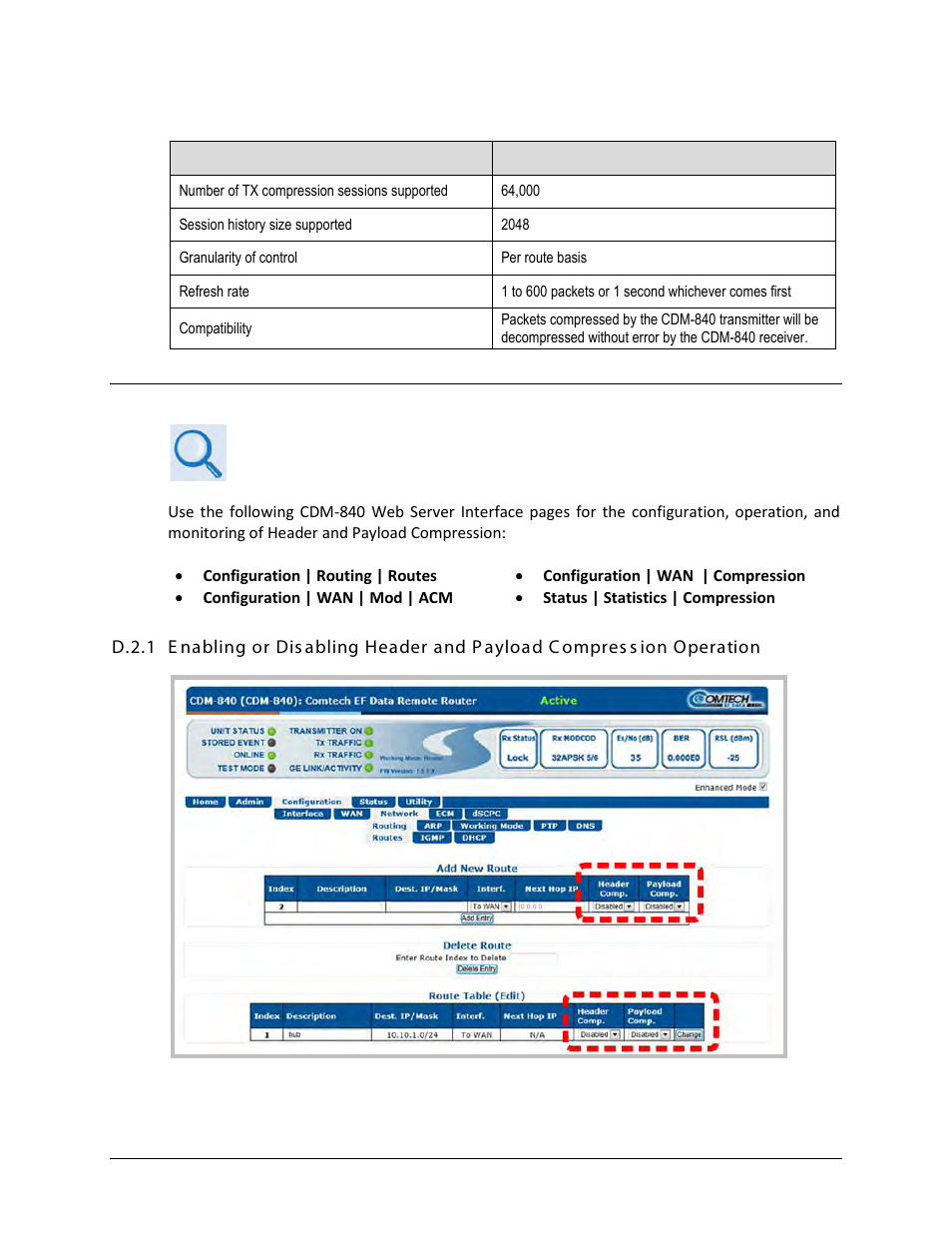 Comtech EF Data CDM-840 User Manual | Page 209 / 244