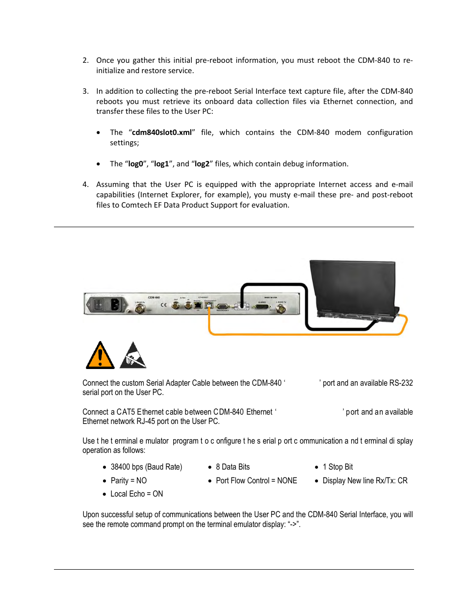Comtech EF Data CDM-840 User Manual | Page 214 / 244