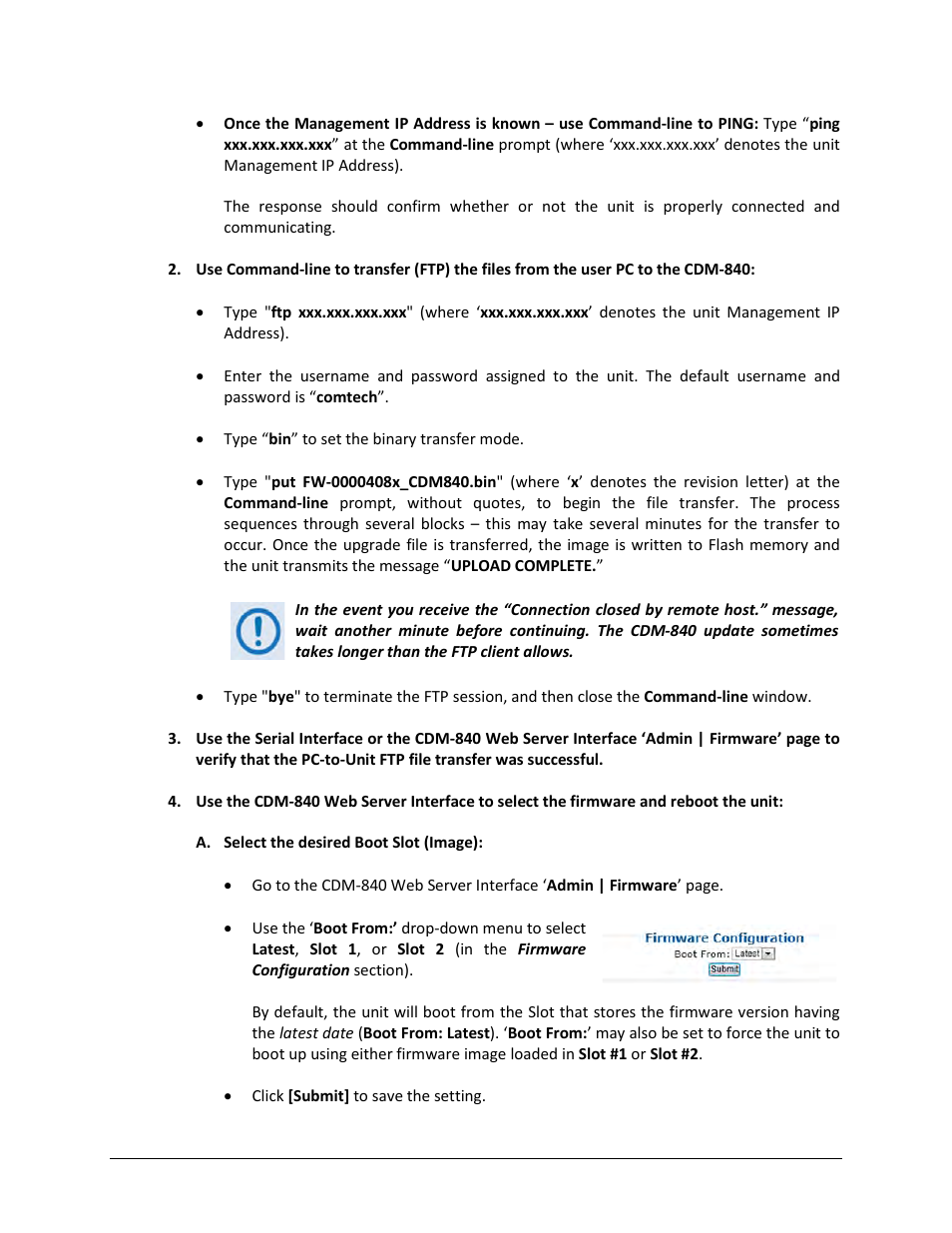 Comtech EF Data CDM-840 User Manual | Page 63 / 244