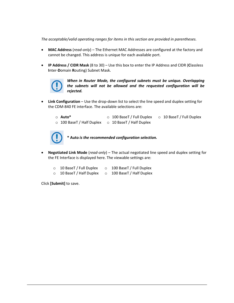 Comtech EF Data CDM-840 User Manual | Page 87 / 244