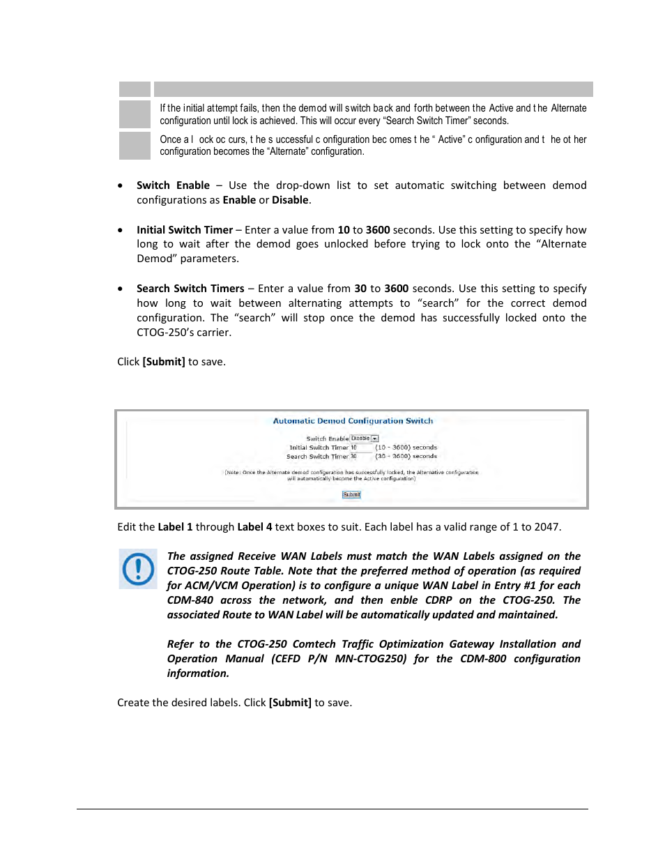 Comtech EF Data CDM-840 User Manual | Page 96 / 244