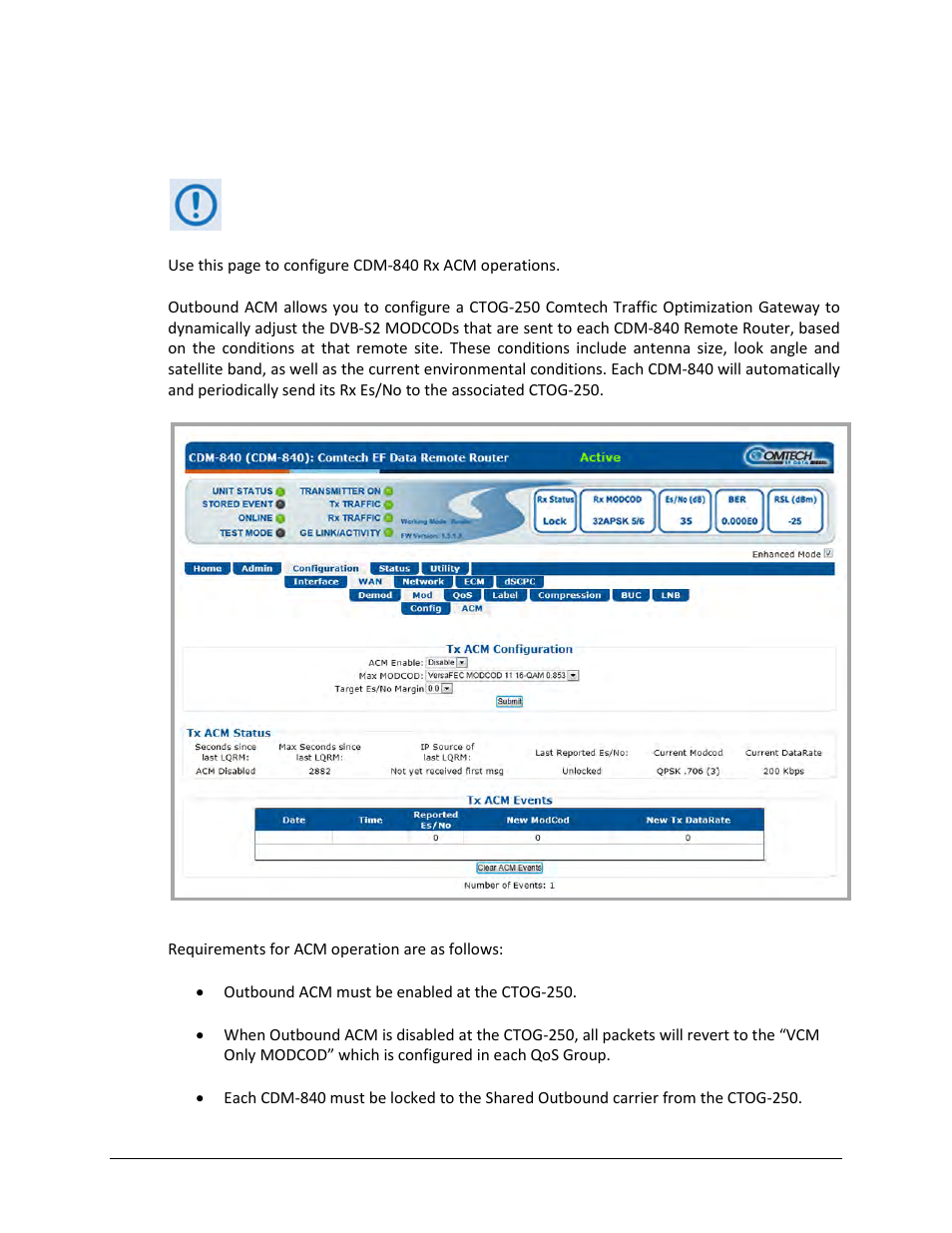 Comtech EF Data CDM-840 User Manual | Page 98 / 244