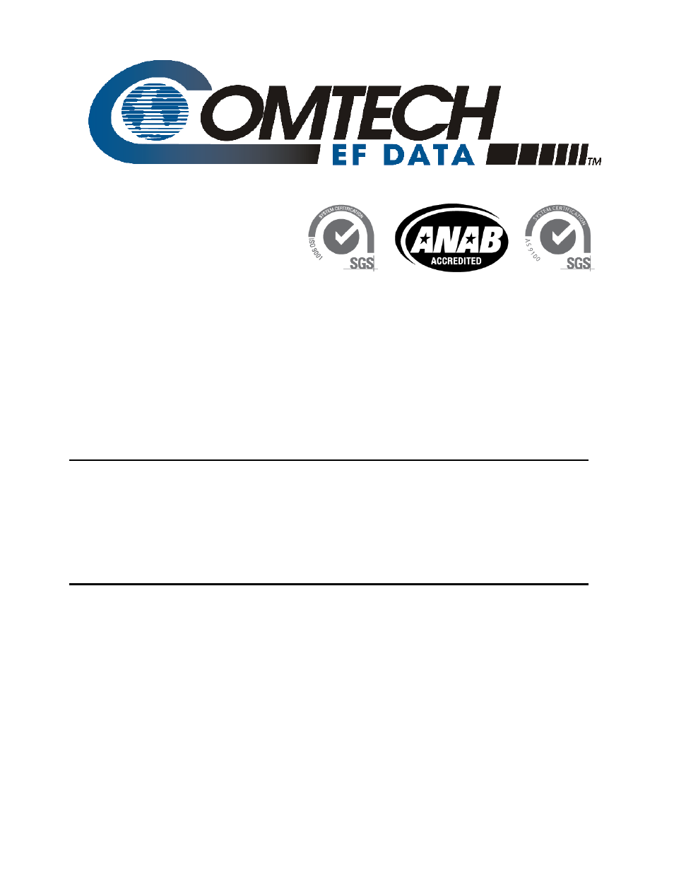 Comtech EF Data ODM-840 User Manual | 184 pages