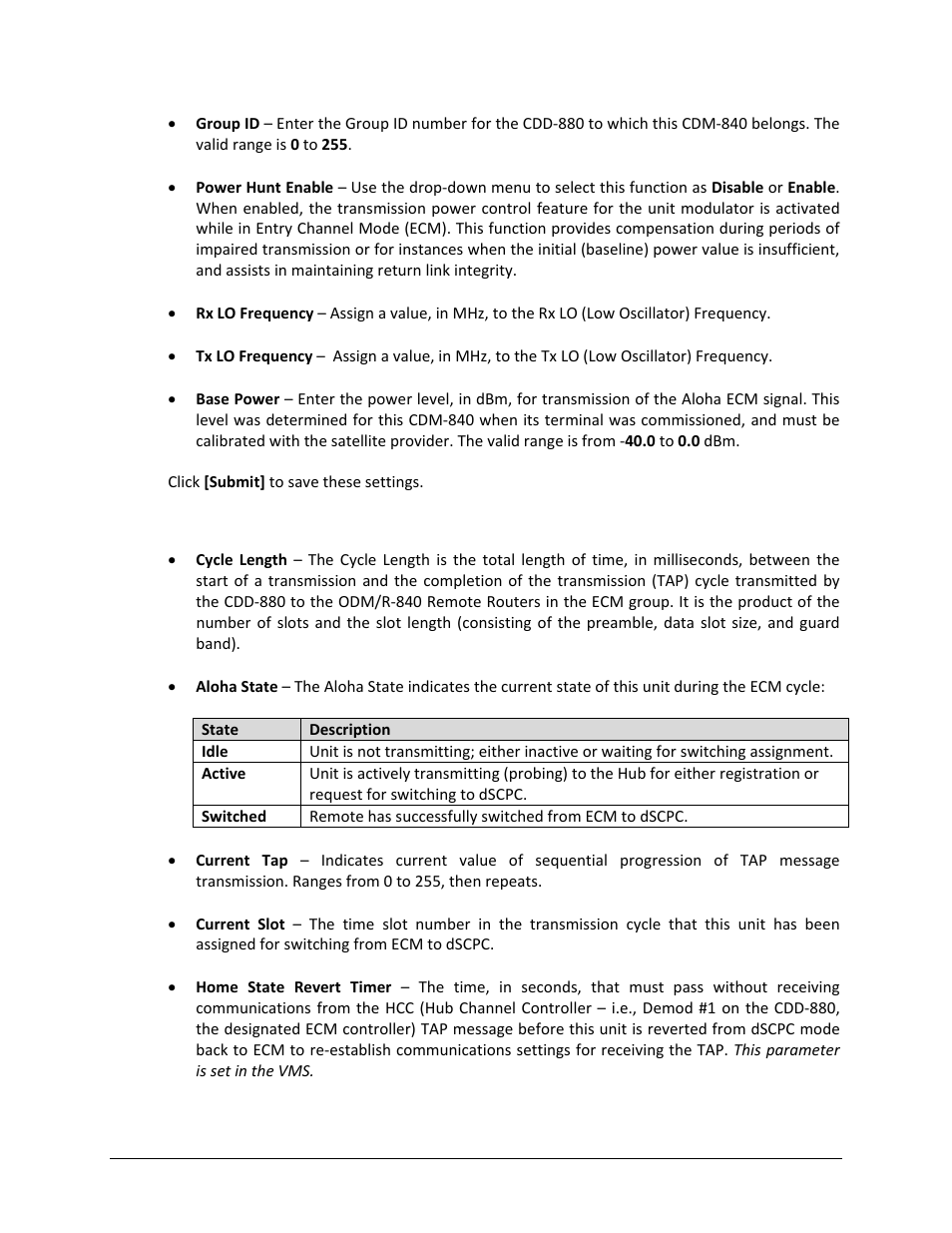 Comtech EF Data ODM-840 User Manual | Page 136 / 184