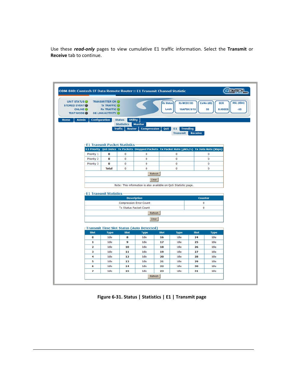 Comtech EF Data ODM-840 User Manual | Page 145 / 184