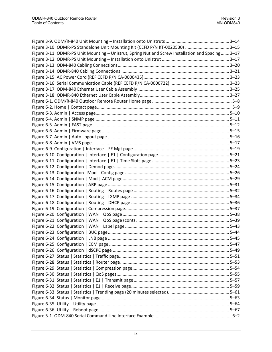 Comtech EF Data ODM-840 User Manual | Page 15 / 184