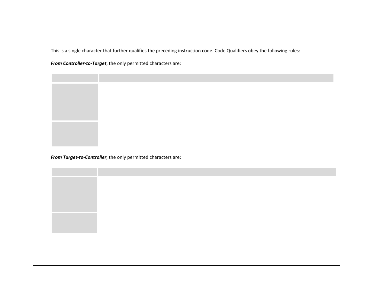 5 instruction code qualifier | Comtech EF Data ODM-840 User Manual | Page 162 / 184