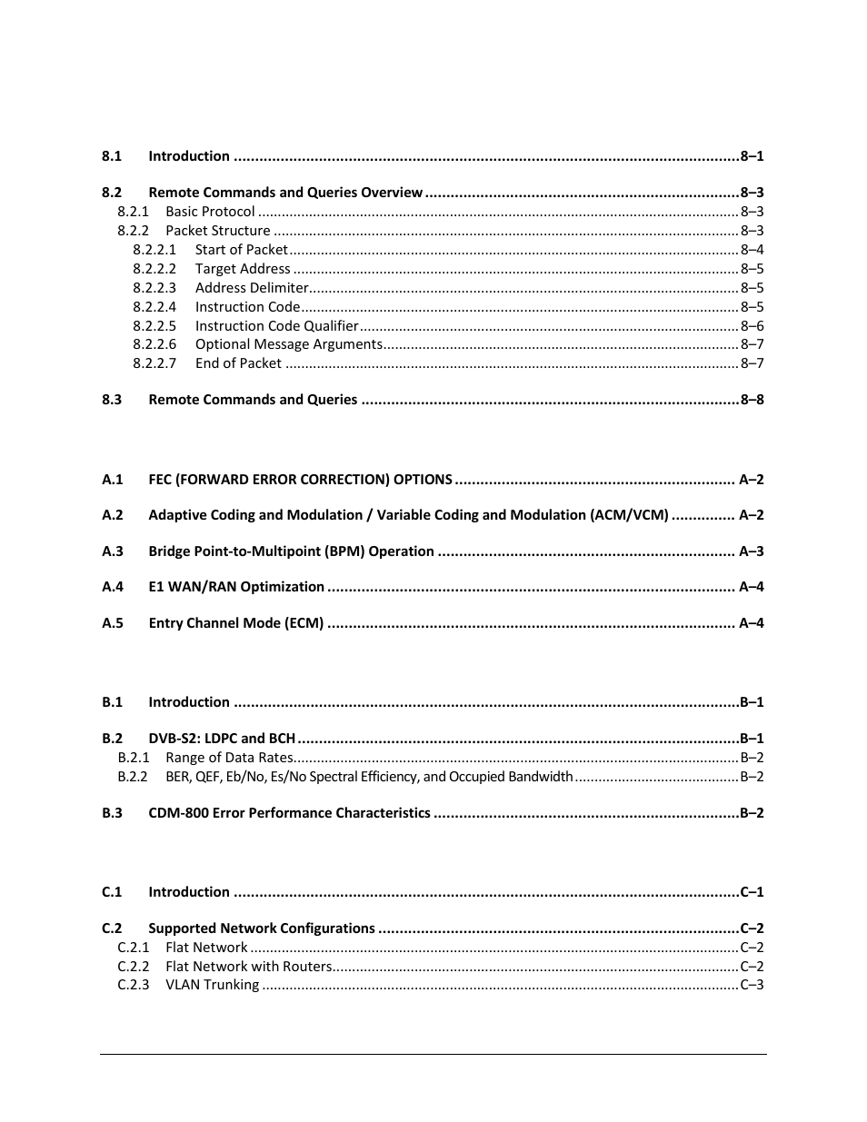 Comtech EF Data CTOG-250 User Manual | Page 10 / 236