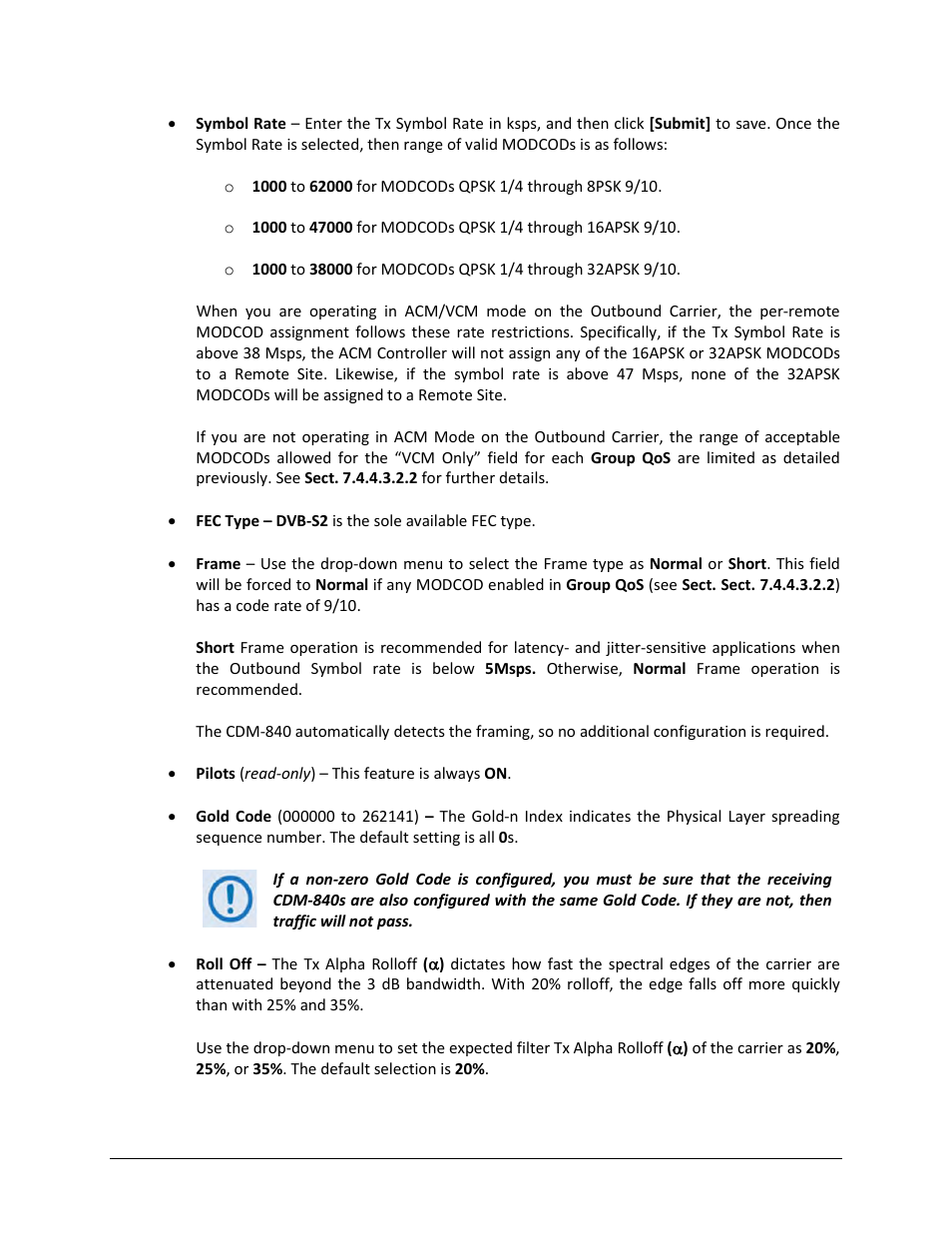 Comtech EF Data CTOG-250 User Manual | Page 128 / 236