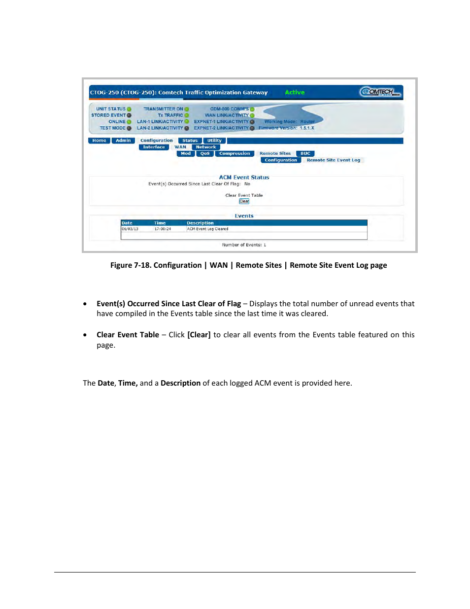 Comtech EF Data CTOG-250 User Manual | Page 146 / 236