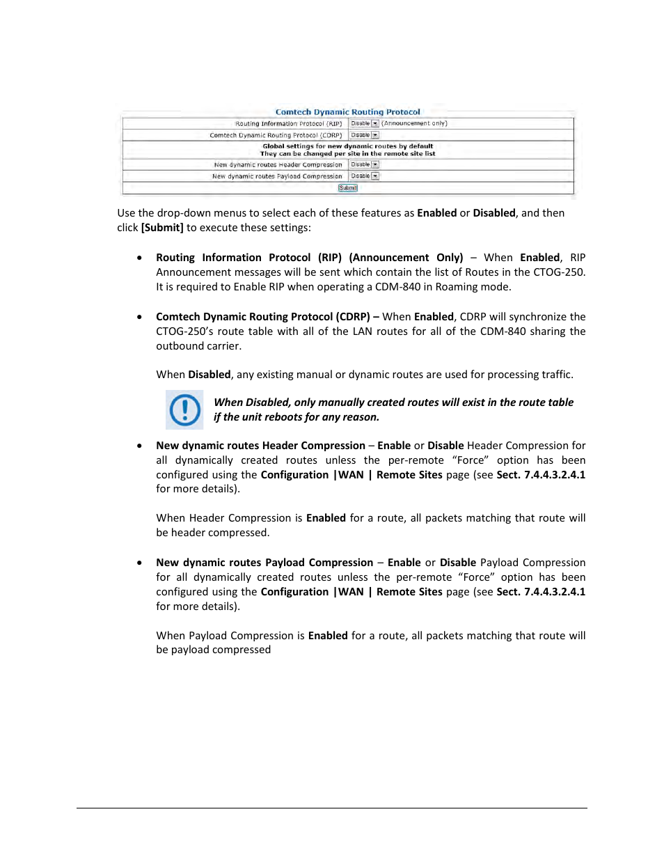 Comtech EF Data CTOG-250 User Manual | Page 151 / 236