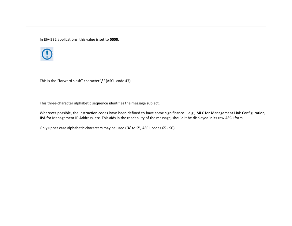 2 target address, 3 address delimiter, 4 instruction code | Comtech EF Data CTOG-250 User Manual | Page 181 / 236