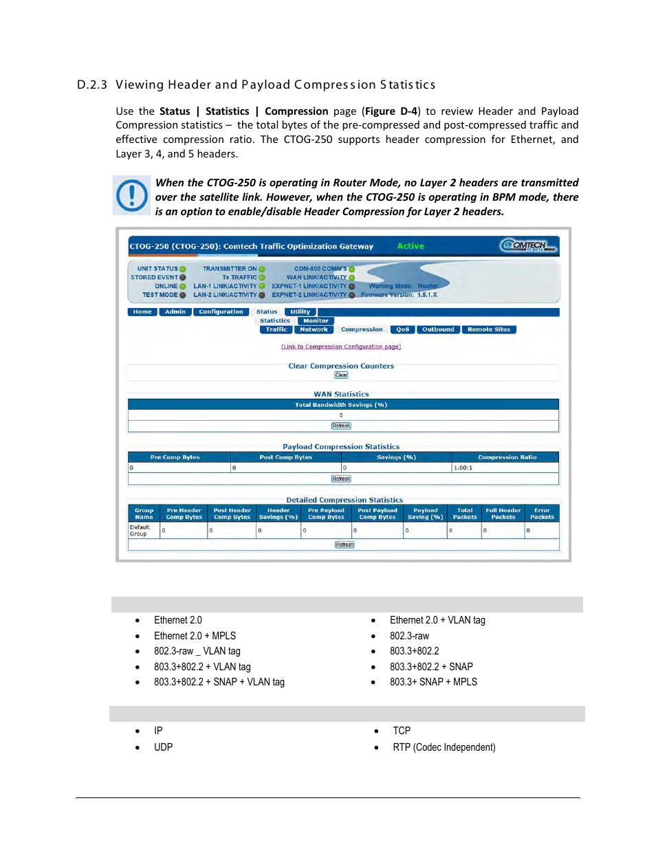 Comtech EF Data CTOG-250 User Manual | Page 221 / 236